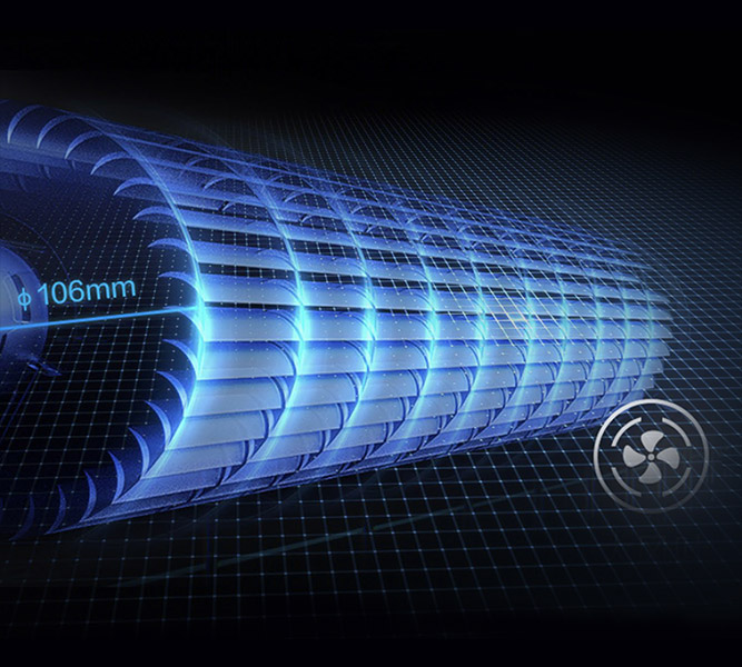 Wielokierunkowy nawiew 4D