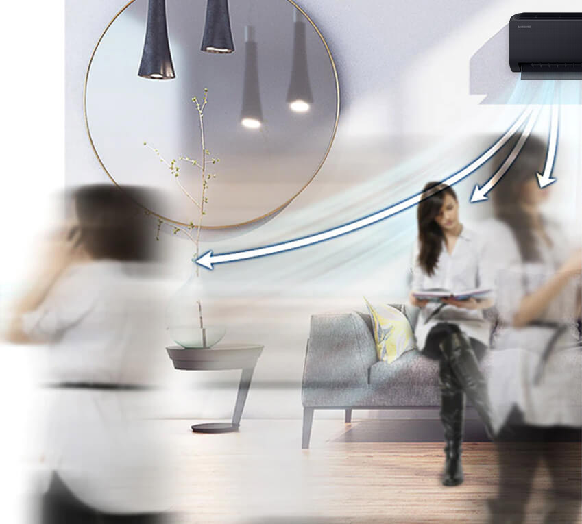 Samsung Wind-Free Avant S2 Black – precyzyjna regulacja nawiewu powietrza