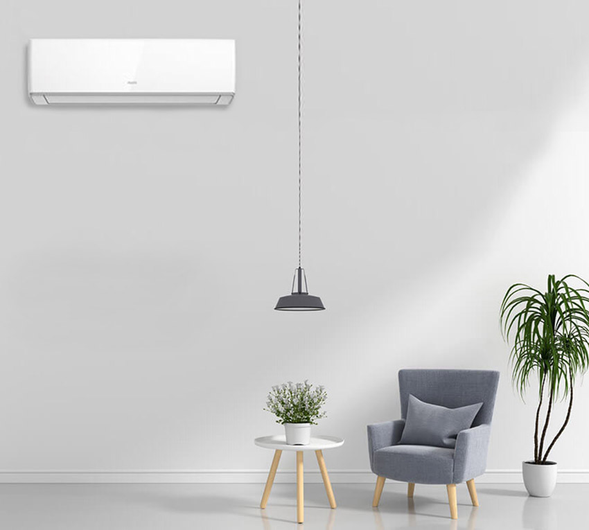 Cicha praca jednostki wewnętrznej AUX Halo