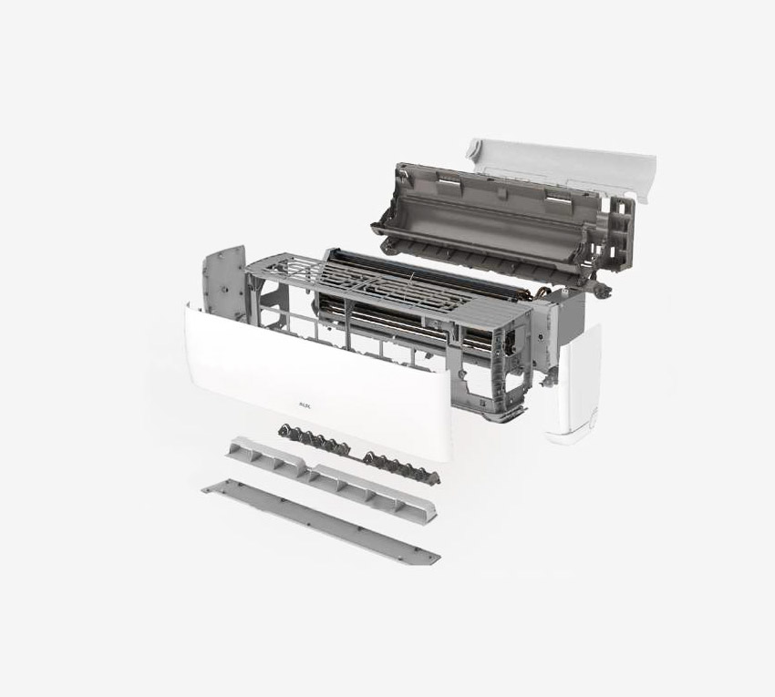 Modułowa budowa jednostki wewnętrznej