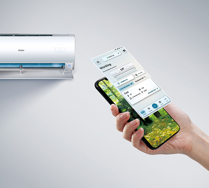 Zdalne sterowanie klimatyzacją Haier Jade Plus