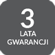 3 lata gwarancji na urządzenie