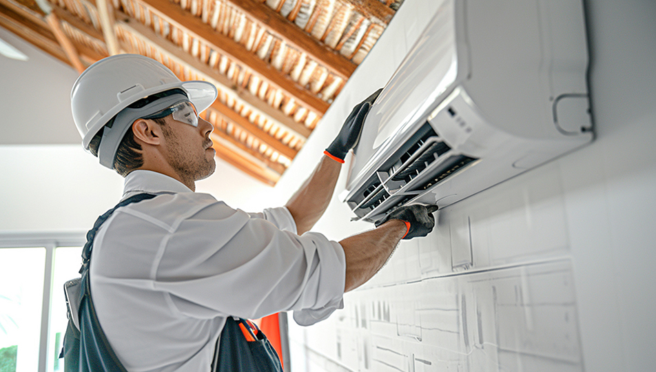 Psie Pole  Wrocław - montaż klimatyzatora