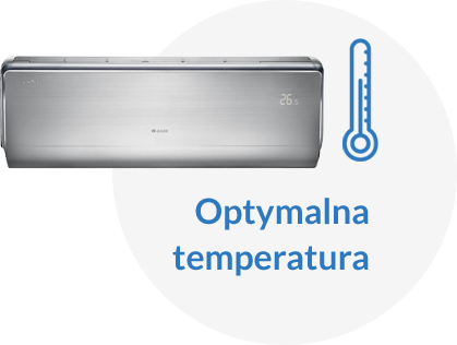 Gree - optymalna temperatura