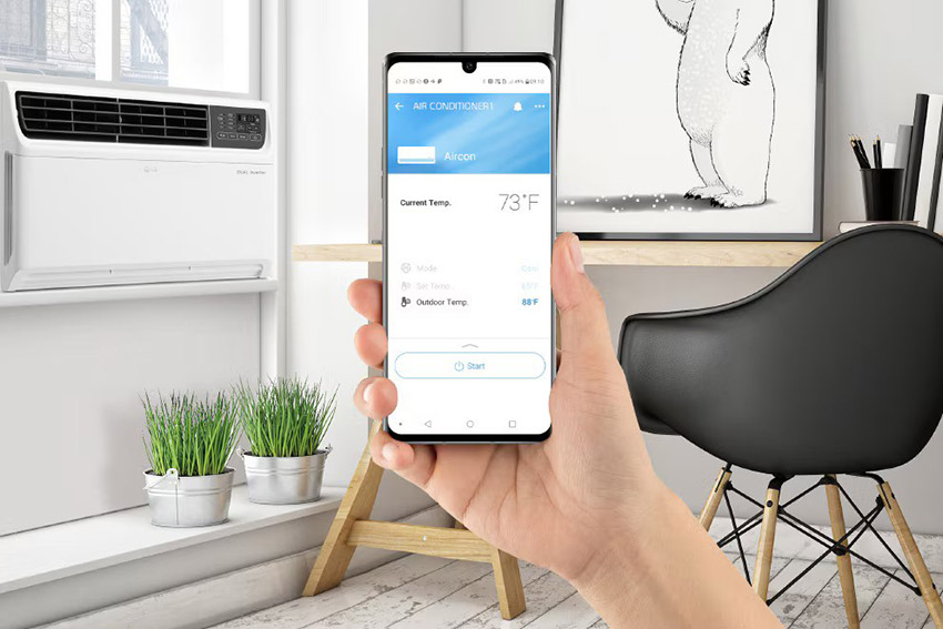 Klimatyzator LG z aplikacją ThinQ