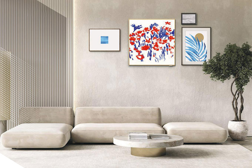 Klimatyzator ścienny LG w aranżacji