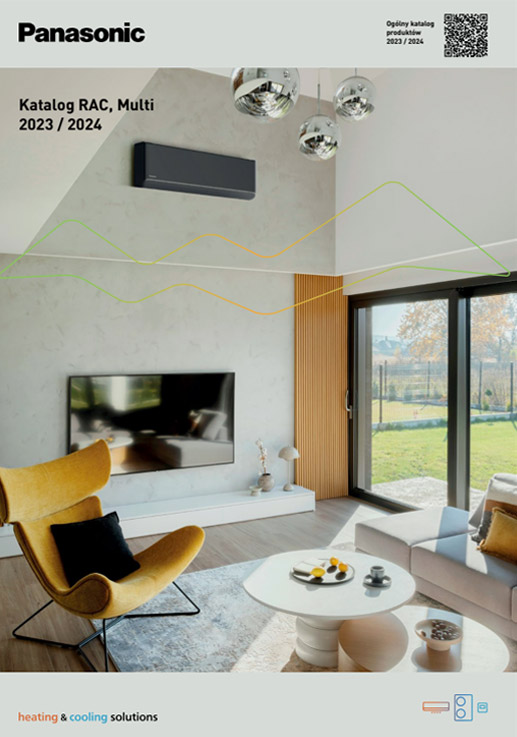 Katalog klimatyzatorów Panasonic na rok 2025