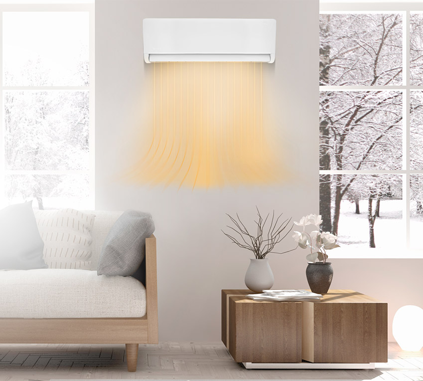 Klimatyzator idealny do grzania