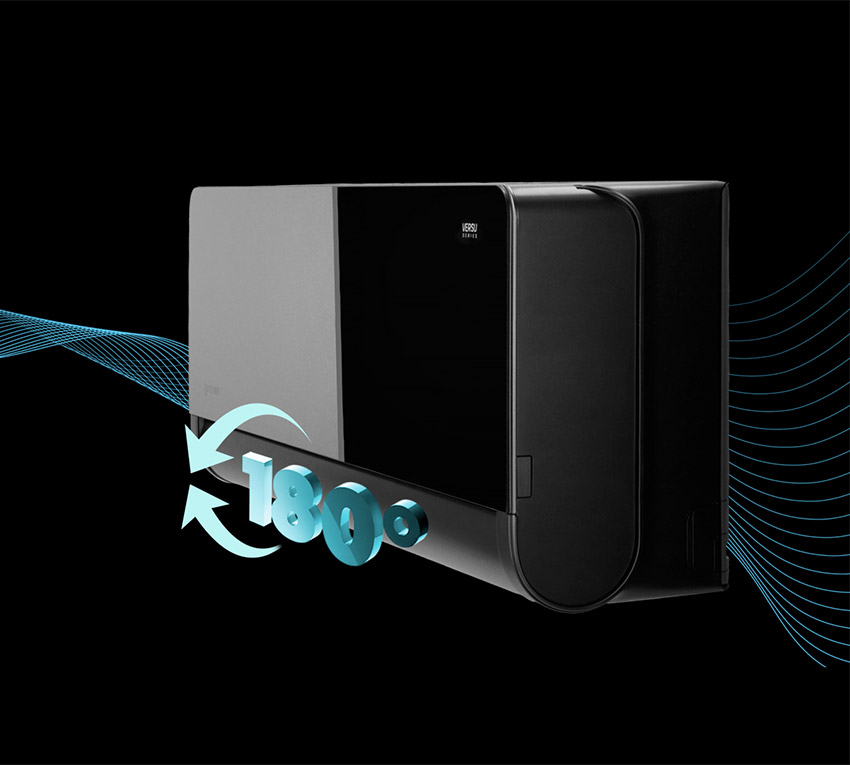 Żaluzja obrotowa 180°