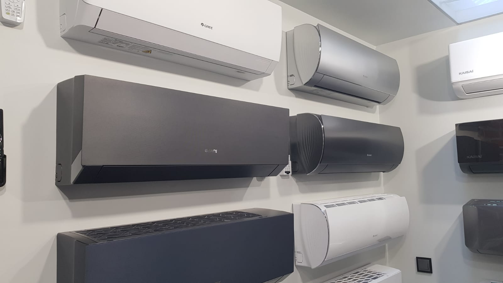 Gree Clivia Satin Black - realne zdjęcie