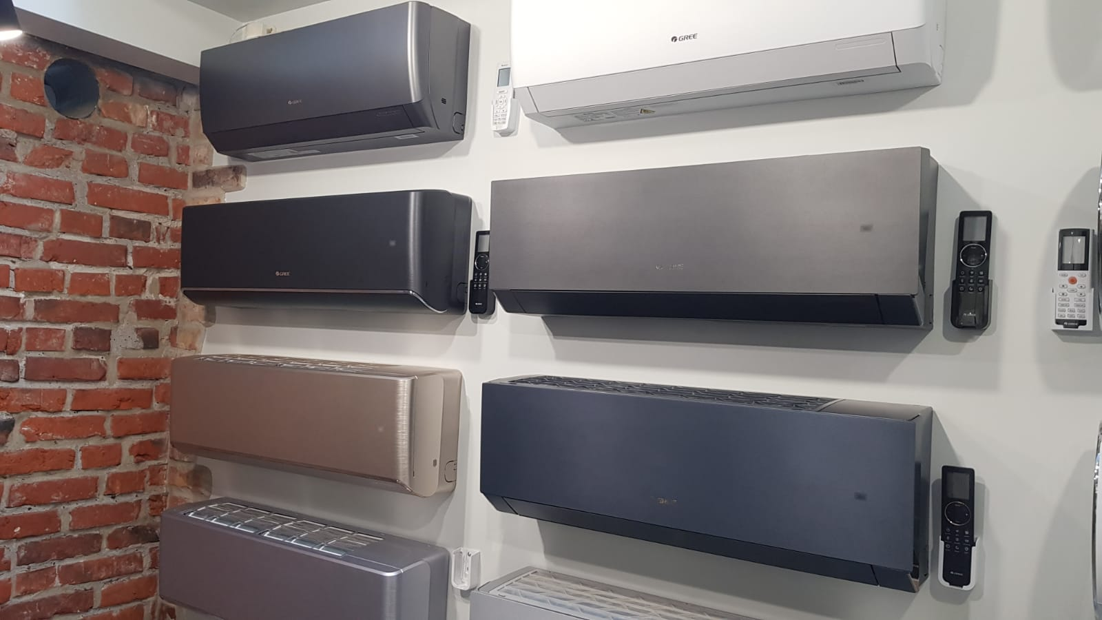 Gree Clivia Satin Black - realne zdjęcie