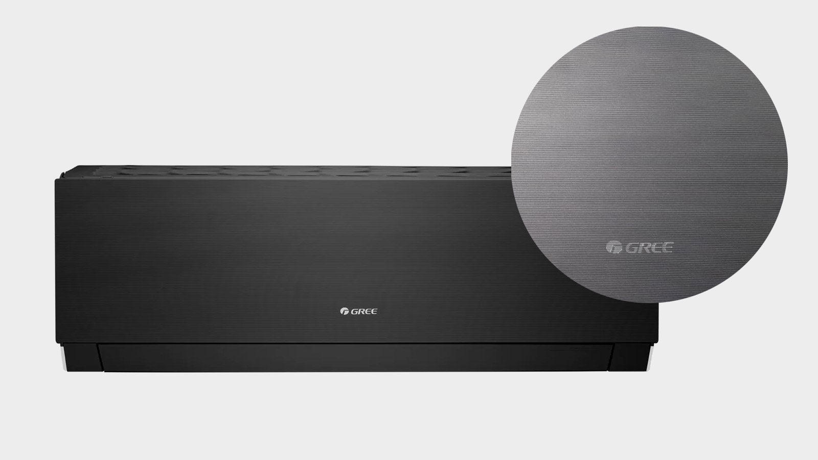 Gree Clivia Satin Black - realne zdjęcie