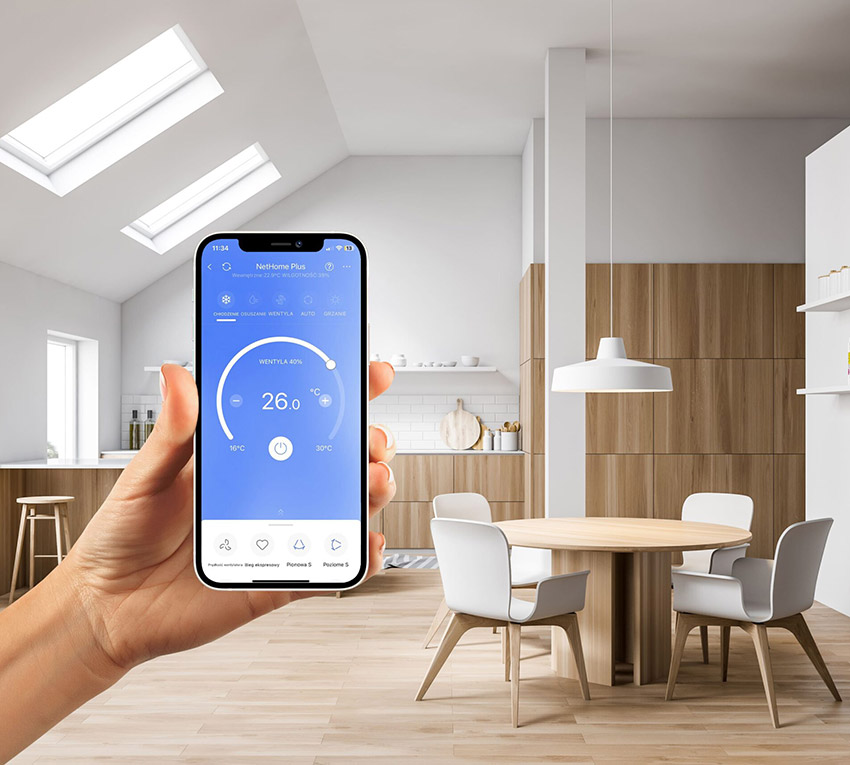 SMART Wi-Fi do sterowania przez telefon