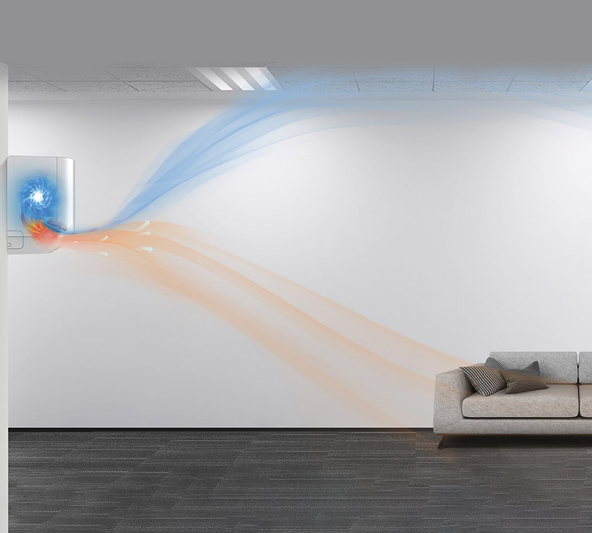 Efekt Coanda – komfortowy nawiew bez przeciągów