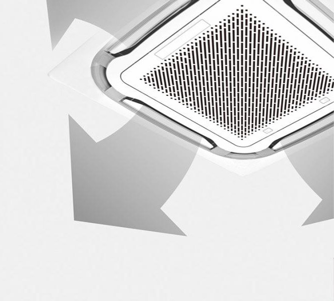 Obwodowy nawiew 360°