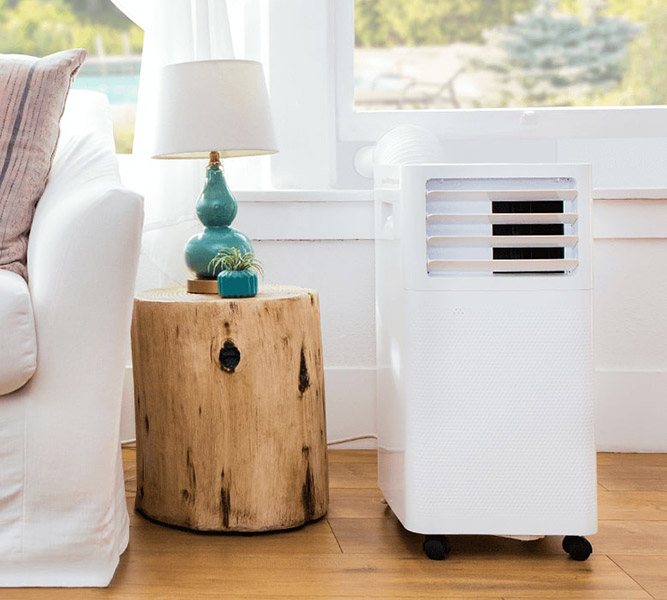 Praca klimatyzacji bez konieczności odprowadzania skroplin