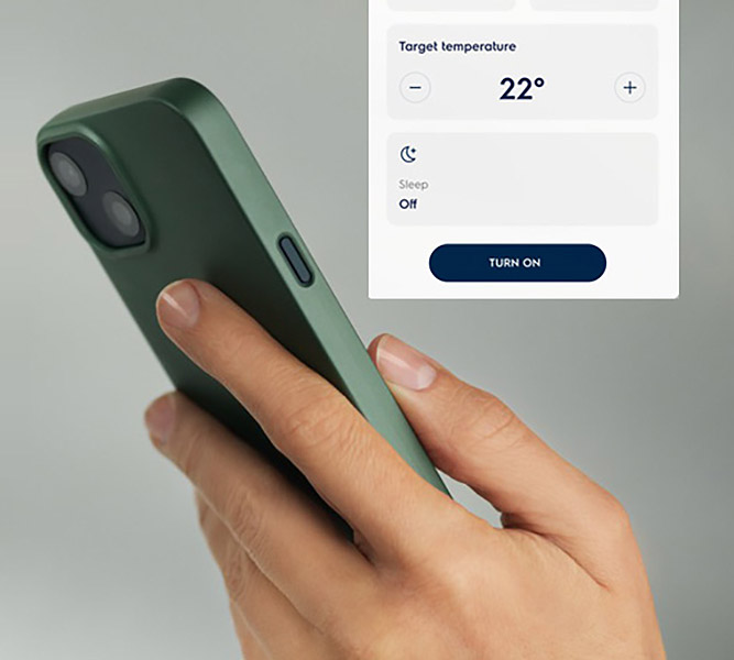 sterowanie aplikacją mobilną Electrolux