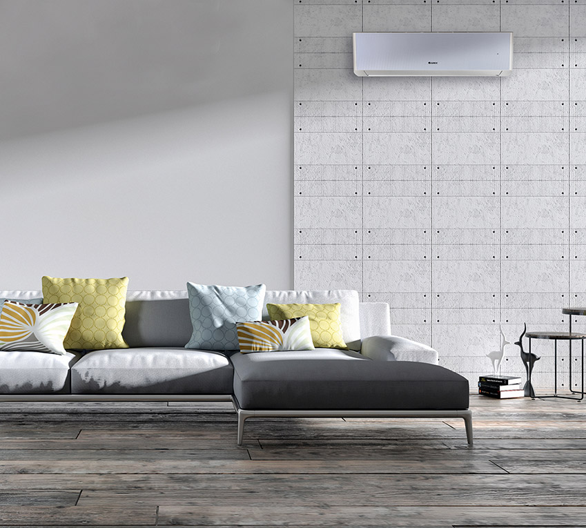 Grzałki do pracy zimowej w Gree Amber Standard White