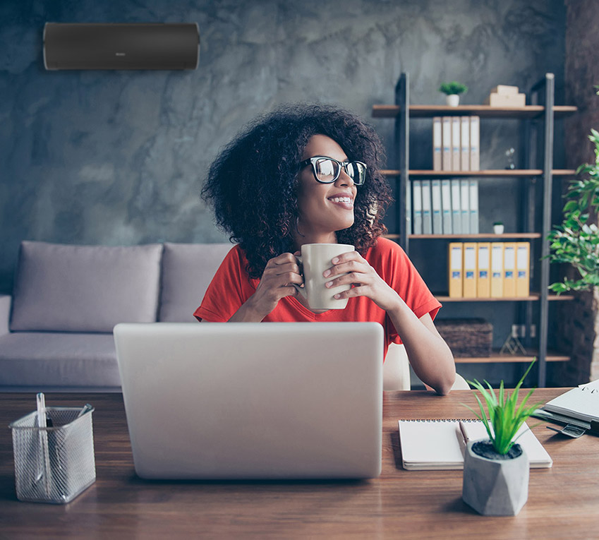 Wygodne sterowanie nadmuchem w Gree Fairy Silver