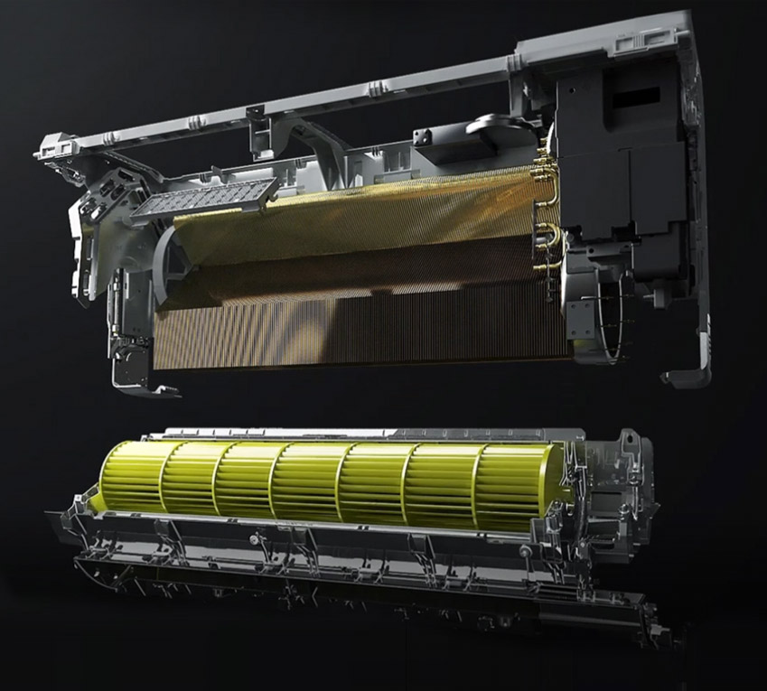 Samooczyszczanie jednostki wewnętrznej