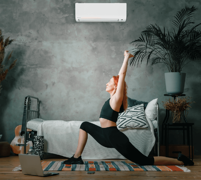 Cicha praca klimatyzacji Daikin Comfora