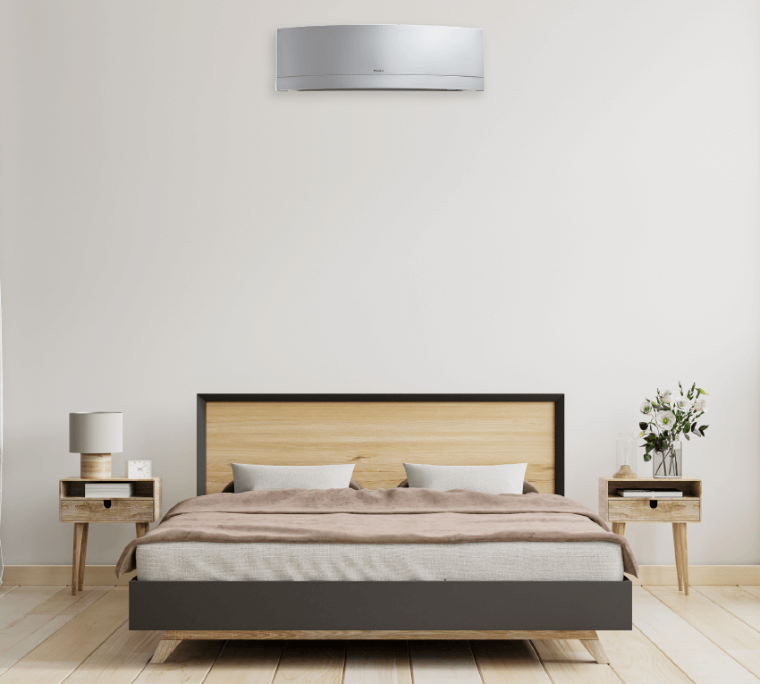 Cicha praca klimatyzacji Daikin Emura Silver