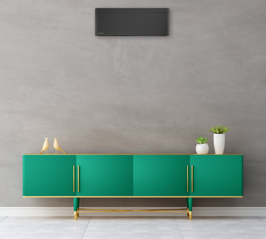 Cicha jednostka zewnętrzna w Daikin Stylish Black