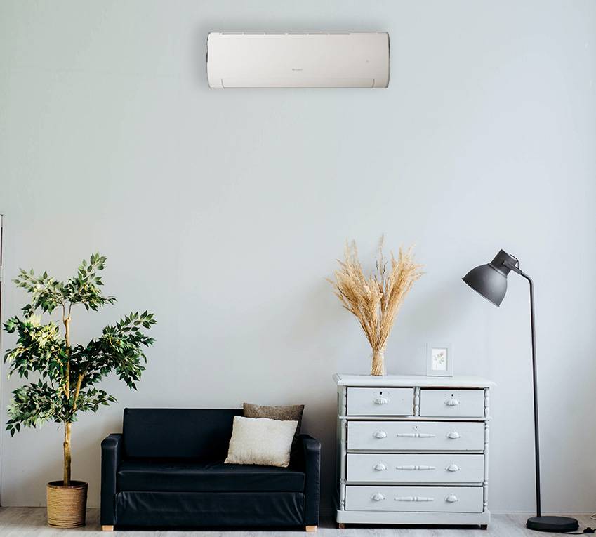 Wygodne sterowanie nadmuchem w Gree Fairy Silver