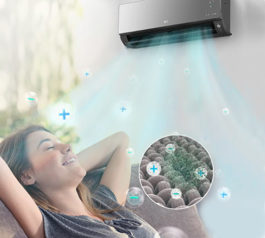 Oczyszczanie powietrza z Plasmaster™ Ioniser+