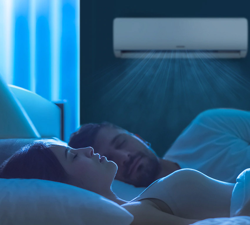 Cicha praca jednostki wewnętrznej