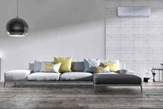 Klimatyzator ścienny Gree Amber Standard White, aranżacja