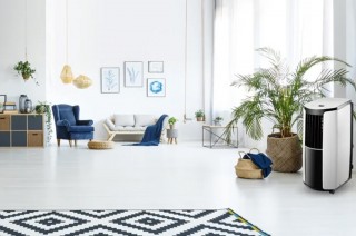 Gree Shiny GPC10AL 2,9kW klimatyzator przenośny aranżacja