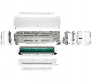 Gree G-Tech Silver przekrój