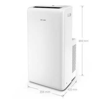 Sharp UL-Y12EA-W - wymiary klimatyzatora