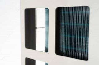 Gree Clivia Navy Blue - jednostka zewnętrzna, zbliżenie