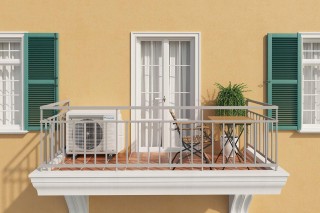 Daikin Emura Black - aranżacja jednostki zewnętrznej