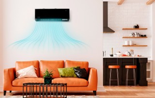 Rotenso Teta Mirror X - aranżacja klimatyzatora