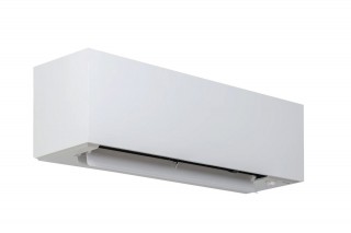 Toshiba Daiseikai 10 White - widok z boku, otwarta żaluzja