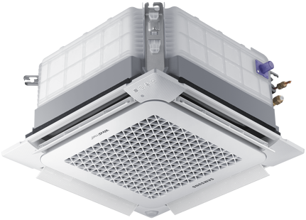 Samsung Kasetonowy 4-kierunkowy WindFree™ zestaw 5,0 kW do pow. 40-60 m²