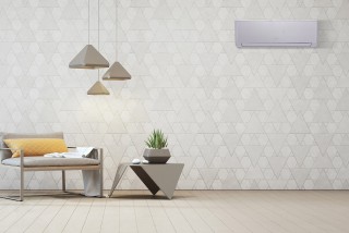 Klimatyzator ścienny Gree Amber Standard Silver - aranżacja