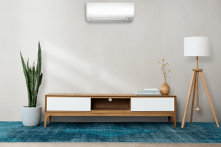 Aranżacja klimatyzatora Daikin Perfera