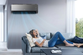 Klimatyzator LG Artcool Mirror, aranżacja