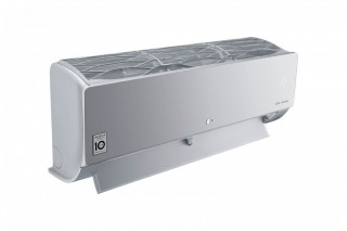 LG Artcool Silver widok front, boczna strona