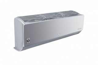 LG Artcool Silver widok front, boczna strona