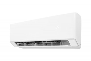 Klimatyzator AUX Halo, otwarte żaluzje