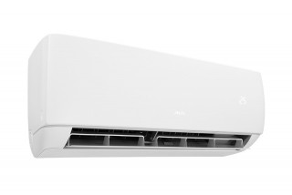 AUX J-Smart widok z boku, otwarte żaluzje