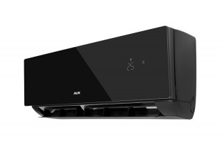 AUX J-Smart ART jednostka wewnętrzna z otwartymi żaluzjami