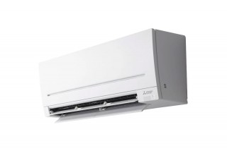 Mitsubishi Kompakt widok z boku, otwarte żaluzje